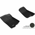 3D Maxpider Kagu R1 Floor Mat for 2018 Jeep Wrangler Jl Unlimited, Black L1JP01911509